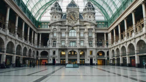 Antwerp Central Railway Station: A Captivating Display of Classical Architecture