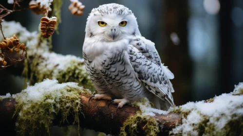 Snowy Owl Wildlife Photography in Winter