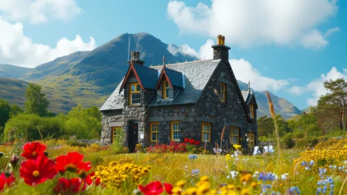 Enchanting Stone Cottage in the Scottish Highlands