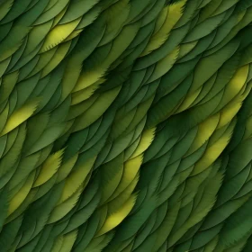 Green and Yellow Overlapping Leaves Texture