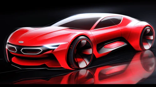Captivating BMW Concept Car with Headlamps and Fog Lights