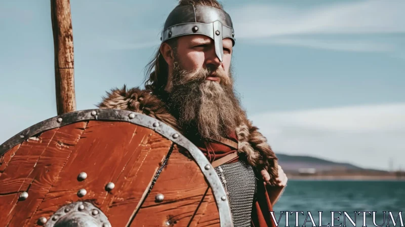 AI ART Viking Warrior on Ship: A Powerful Image of Strength and Adventure