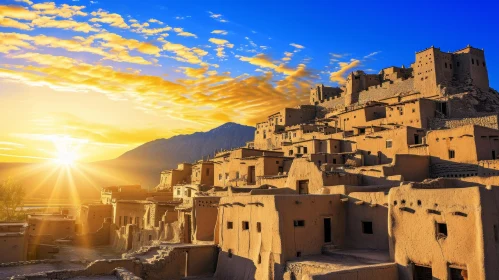 Captivating Ancient City: Unique Clay Architecture in Desert