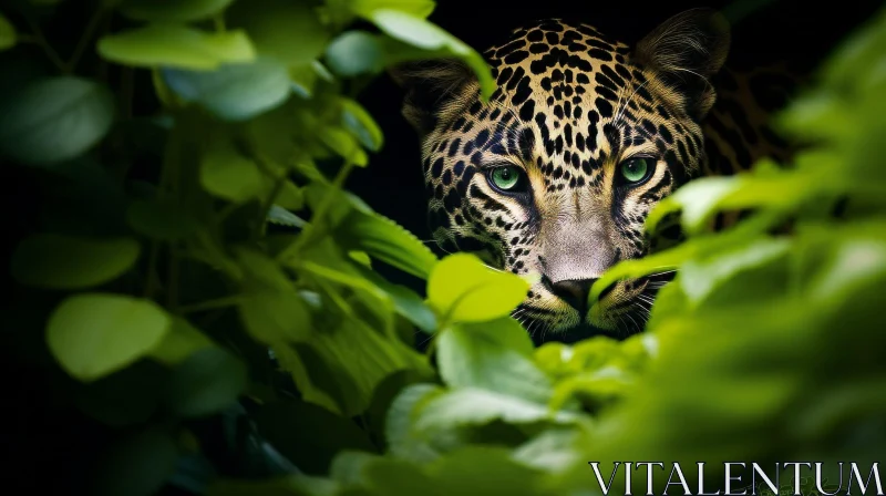 Majestic Jaguar in Jungle | Wildlife Close-up AI Image