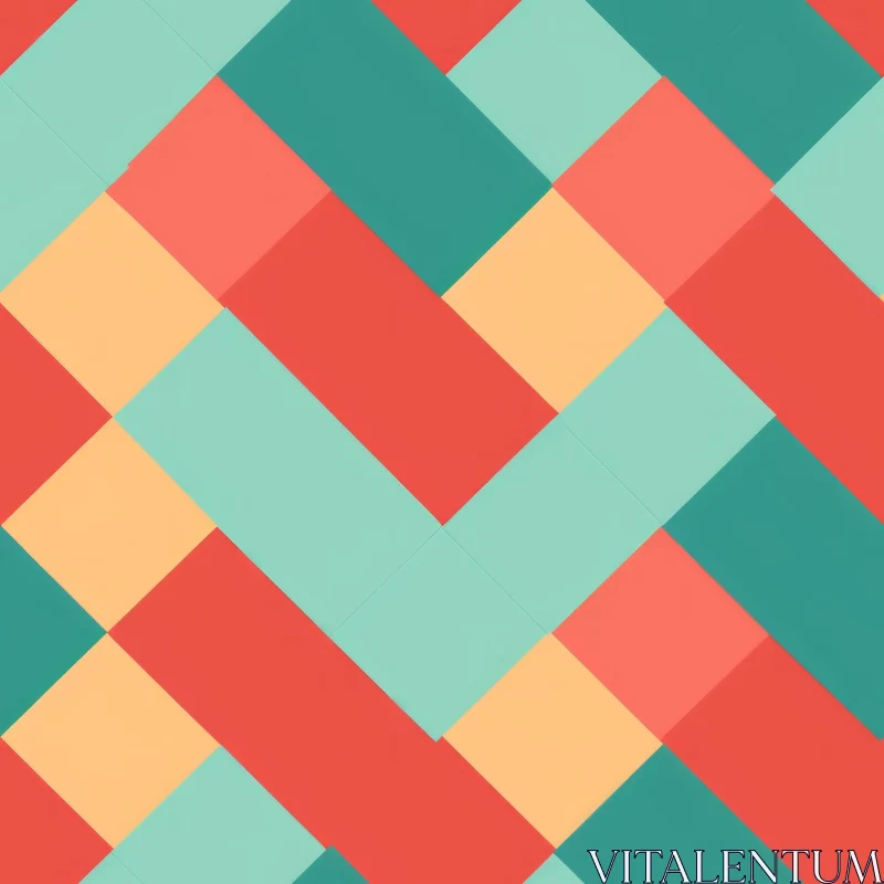 Colorful Geometric Pattern - Seamless Design for Web and Print AI Image