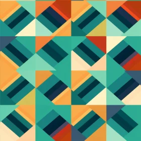 Colorful Geometric Pattern - Energy and Movement Design