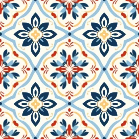 Intricate Moroccan Tile Pattern for Backgrounds and Designs