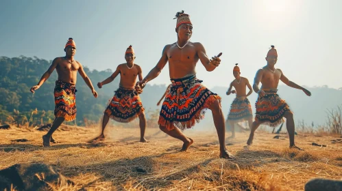 Enchanting Traditional Dance by Dayak People of Indonesia