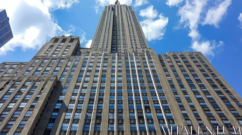 Empire State Building: A Majestic Icon of New York City AI Image