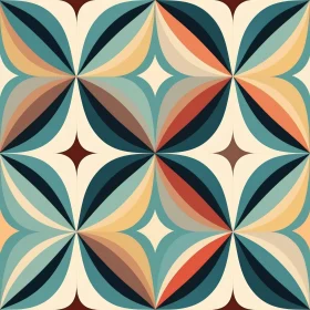 Stylized Flower Pattern Illustration