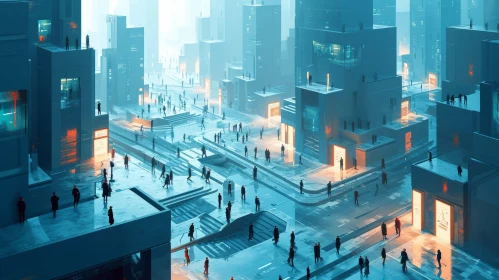 Captivating Concept Art of a Futuristic City