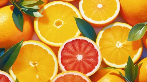 Exquisite Citrus Fruit Close-Up