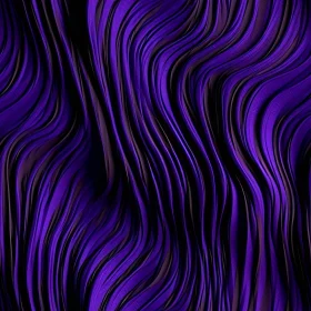 Elegant Purple Wavy Pattern - Seamless Design