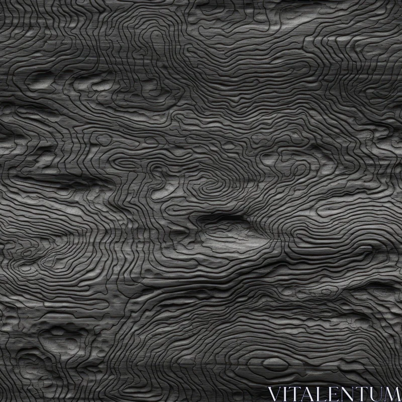 Dark Wood Texture - Intricate Grain Patterns for Design AI Image