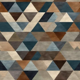 Harmonious Triangles Geometric Pattern