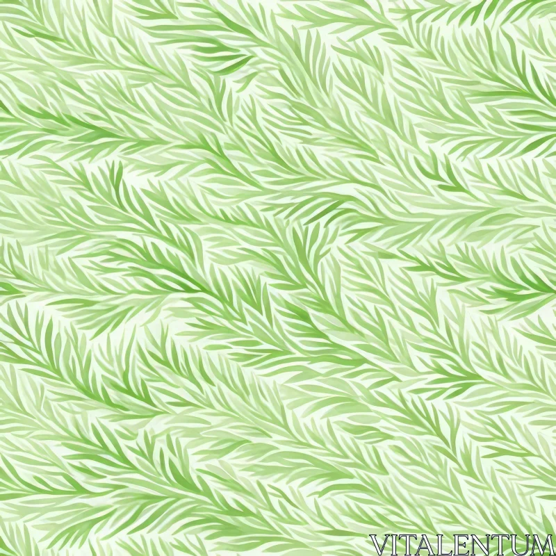 AI ART Green Watercolor Grass Pattern for Design Projects