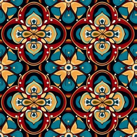 Colorful Moroccan Tiles Pattern for Home Decor