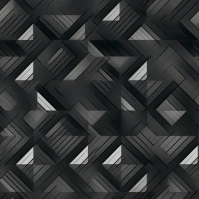 Dark Gray Geometric Pattern with Light Gray and Black Squares