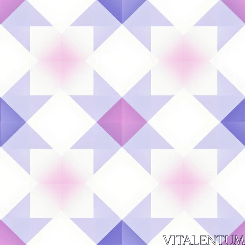 AI ART Subtle Geometric Pattern in Purple and Pink