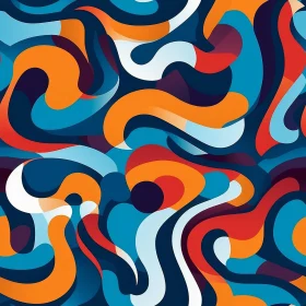 Colorful Abstract Painting - Modern Organic Artwork