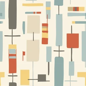 Elegant Geometric Vector Pattern for Home Decor