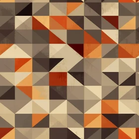 Vintage Geometric Triangle Pattern