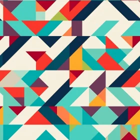 Colorful Geometric Pattern for Backgrounds