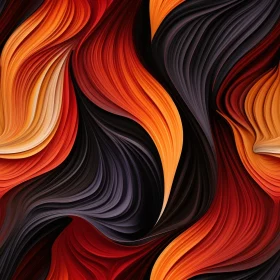 Expressive Abstract Painting - Bold Colors and Movement