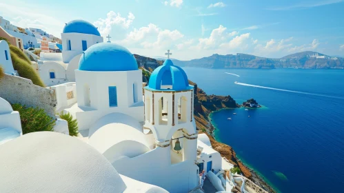 Captivating Santorini, Greece: Whitewashed Buildings and Blue Domes