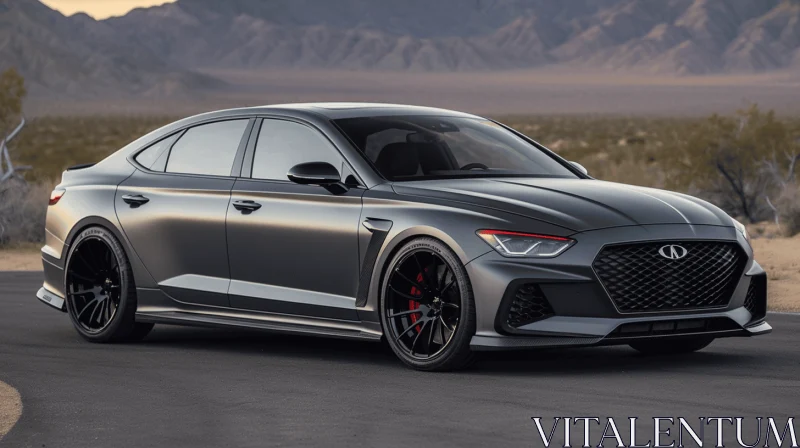 Captivating Audi GTS: A Realistic Hyperrealism Masterpiece AI Image