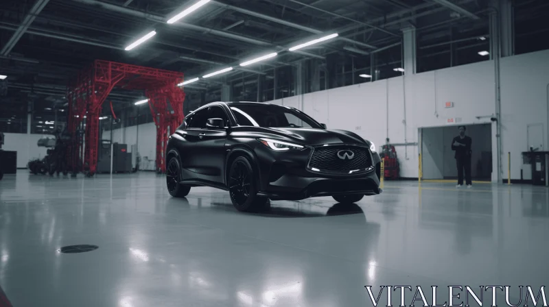 Infiniti QX40 Special Edition: Unveiling a New Crossover in Industrial Photography AI Image