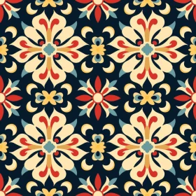 Colorful Moroccan Tiles Pattern for Home Decor