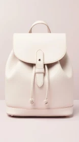 Chic Women's Genuine Leather Pink Backpack for Everyday Use