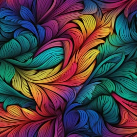 Colorful Abstract Rainbow Background