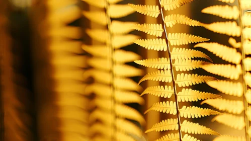 Intricate Fern Frond Close-up