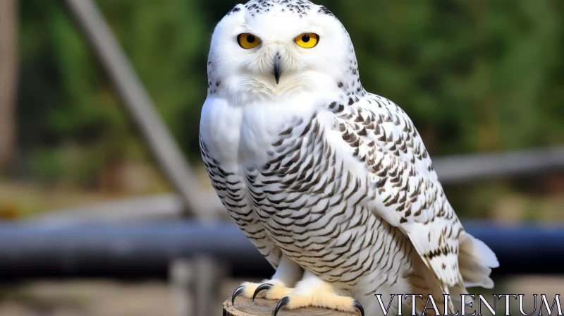 Snowy Owl - Majestic Bird Photography AI Image