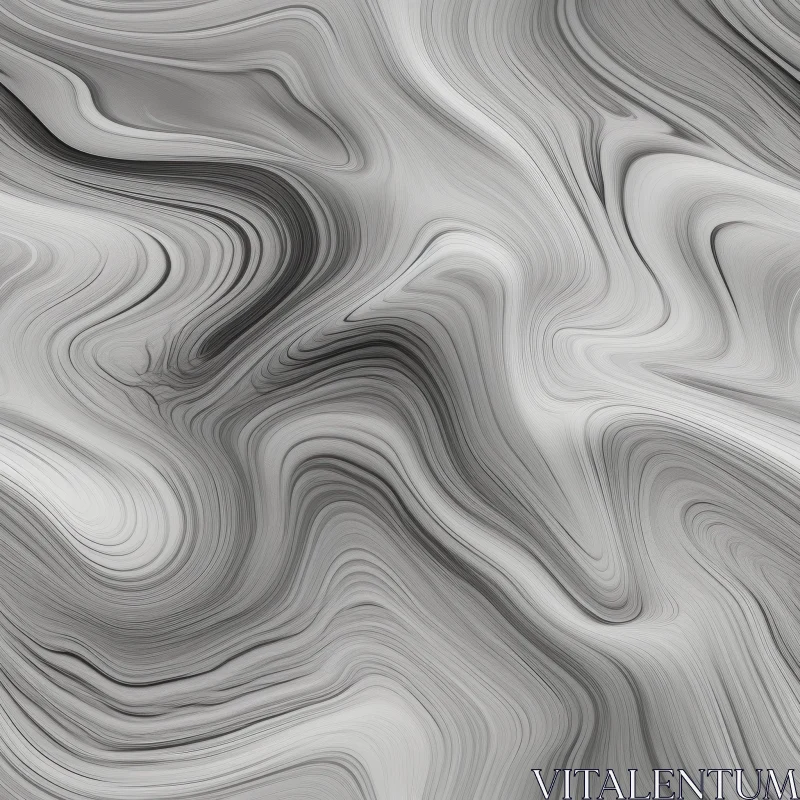 Black and White Marble Texture | Liquid Pattern Background AI Image