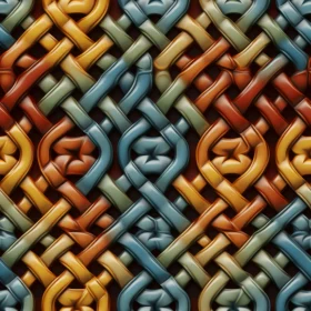 Intricate Celtic Knot Pattern - Seamless Design