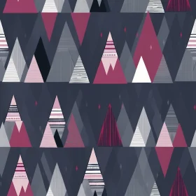 Hand-painted Geometric Shapes Seamless Pattern