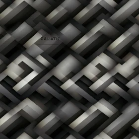 Dark Gray Geometric Pattern | Op Art Design