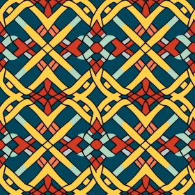 Vibrant Geometric Pattern for Home Decor