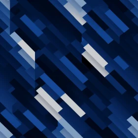 Blue Geometric Pattern Background