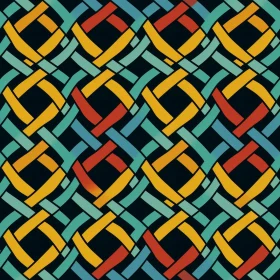 Seamless Celtic Knots Pattern - Colorful Design for Web and Fabric