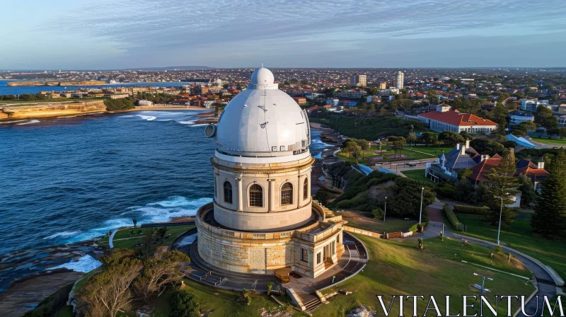 Aerial View of Sydney Observatory | Heritage-Listed Architectural Marvel AI Image
