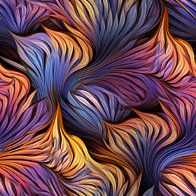 Expressive Abstract Painting | Detailed Colorful Artwork
