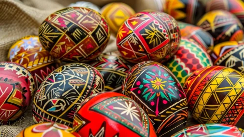 Exquisite Ukrainian Easter Eggs - Traditional Decor