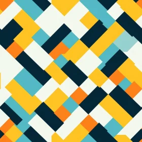 Colorful Geometric Rectangles Pattern for Eye-Catching Designs