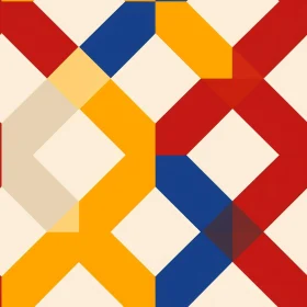 Modern Geometric Pattern - Symmetrical Design