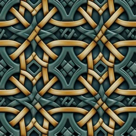 Intricate Celtic Knots Seamless Pattern
