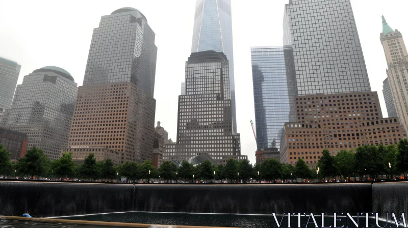 9/11 Memorial in New York City: A Powerful Symbol of Remembrance AI Image